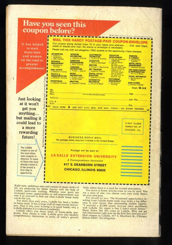 Daredevil #115 Ad for Incredible Hulk #181!