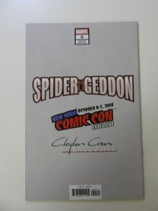 Spider-Geddon #0 Variant Edition - NYCC Variant NM condition