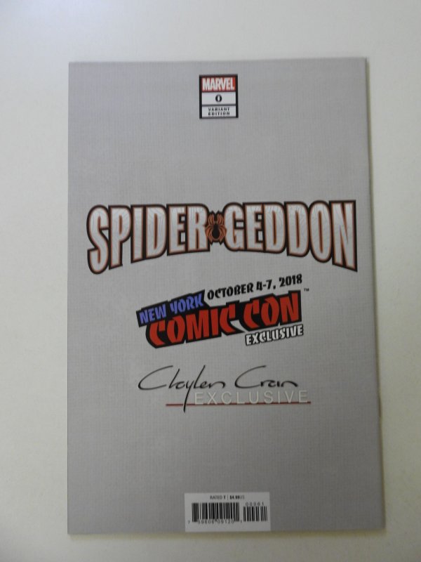 Spider-Geddon #0 Variant Edition - NYCC Variant NM condition