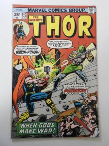 Thor #240 (1975) VG/FN Condition!