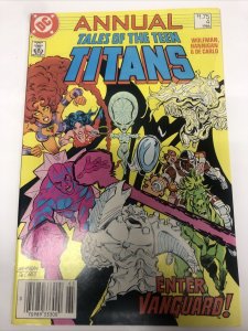 The New Teen Titans Annual (1986) # 4 (VF/NM) Canadian Price Variant • CPV • DC