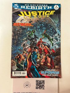 Justice League #4 NM DC Comic Book Rebirth Batman Superman Green Lantern 21 MS37