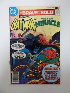The Brave and the Bold #138 (1977) FN- condition