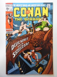 Conan the Barbarian #6  (1971) VF+ Condition!