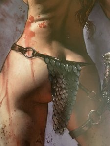 RED SONJA #2 VAMPIRELLA VS EXCLUSIVE PARRILLO VIRGIN COVER LTD 400 NM+