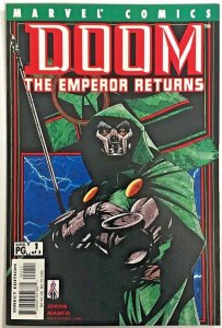 DOOM THE EMPEROR RETURNS#1 VF/NM 2002 MARVEL COMICS