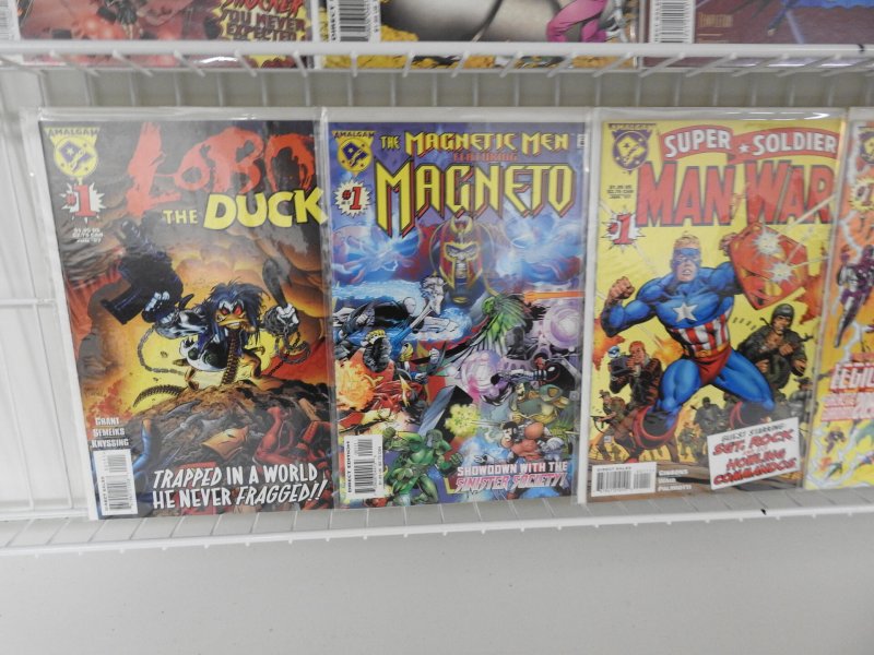 Marvel/DC Amalgam Set!! (24-bks) W/ Dark Claw, Speed Demon+ Avg VF-NM Condition!