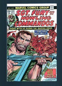 Sgt. Fury and His Howling Commandos #125 - Dick Ayers Cover Art. (8.5/9.0) 1975