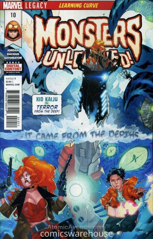 MONSTERS UNLEASHED (2017 MARVEL) #10 NM