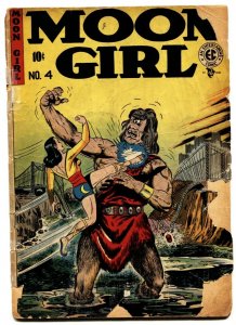 Moon Girl #4 1948  RARE ISSUE-EC Horror-Vampire-Cyclops