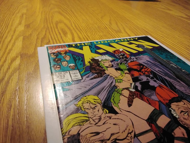 Uncanny X-Men #274 Newsstand Edition