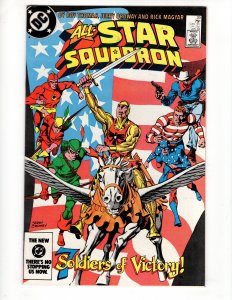 All-Star Squadron #29 THE SEVEN SOLDIERS OF VICTORY !!! Copper Age Classic !!!