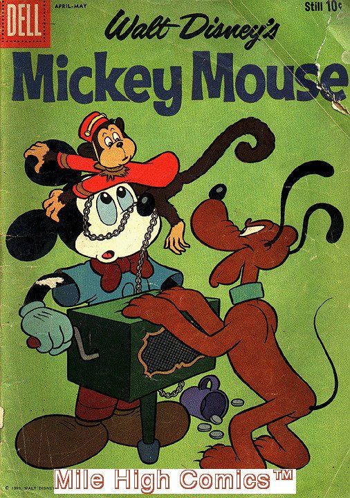 MICKEY MOUSE (1941 Series)  (DELL) #71 Very Good Comics Book
