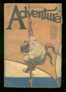 ADVENTURE PULP-APR 10 1923-TALBOT MUNDY-RAFAEL SABATINI VG