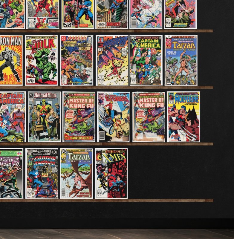 Huge Lot 150+ Comics with Captain America, Justice, Daredevil & More!