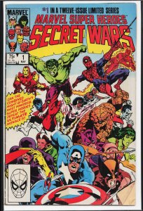 Marvel Super Heroes Secret Wars #1 (1984) [Key Issue]