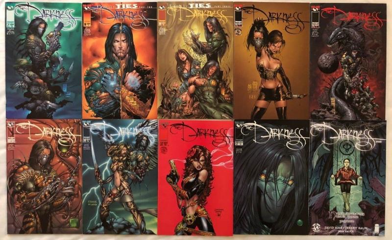 DARKNESS - 10 Issue Comic Lot - #7, 9, 10, 11 Variants, 13, 14, 23, 113 - Ennis