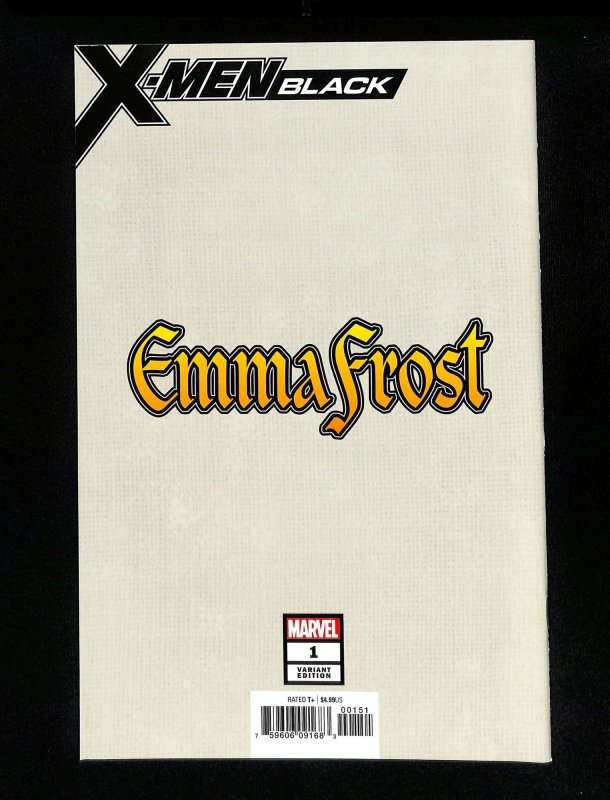 X-Men Black - Emma Frost #1 Adam Hughes Variant