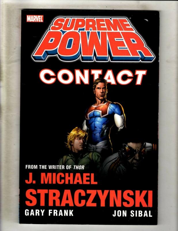 Supreme Power Contact Marvel Comics TPB Graphic Novel Comic Book Straczynsk J352