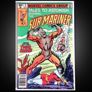 Tales to Astonish #5 Newsstand Edition (1980) Namor the Sub-Mariner Marvel Co...