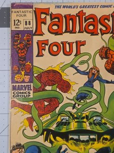 Fantastic Four #88 ? Story: A House There Was!(Marvel Comics July 1969)