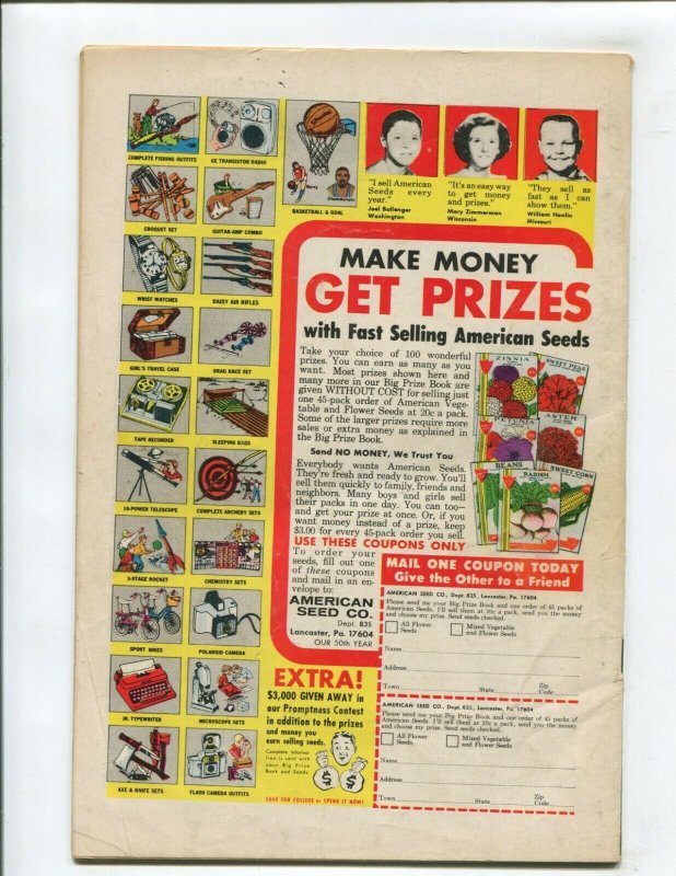 STRANGE ADVENTURES #210 - FISHERMAN COLLECTION (4.0) HIDE AND SEEK!! 1968