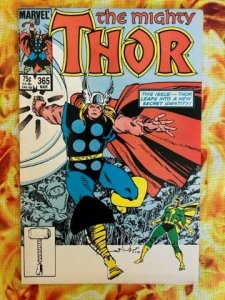 Thor #365 (1986) - NM - 1st Throg Frog of Thunder !