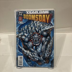 Doomsday Year One #1 Annual (1995 DC Comics) Origin Death of Superman