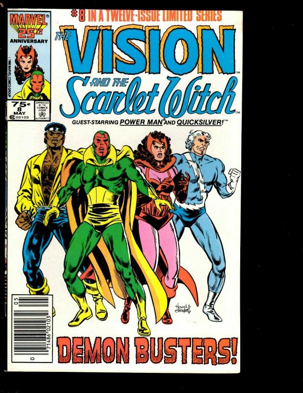 Lot of 12 Vision and Scarlet Witch Marvel Comics #1 2 3 4 5 6 7 8 9 10 11 12 DS2