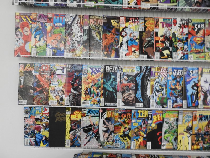 Huge Lot 180+ Comics W/ Wolverine, Flash, Ghost Rider, +More! Avg FN+ Condition!