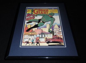 Green Giant Comics #1 Framed Cover Photo Poster 11x14 Official RP