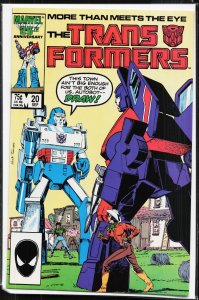 The Transformers #20 (1986) Transformers