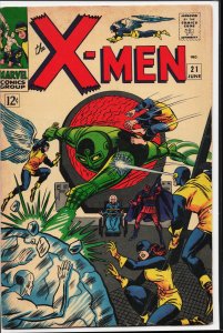 The X-Men #21 (1966) X-Men FN- Condition