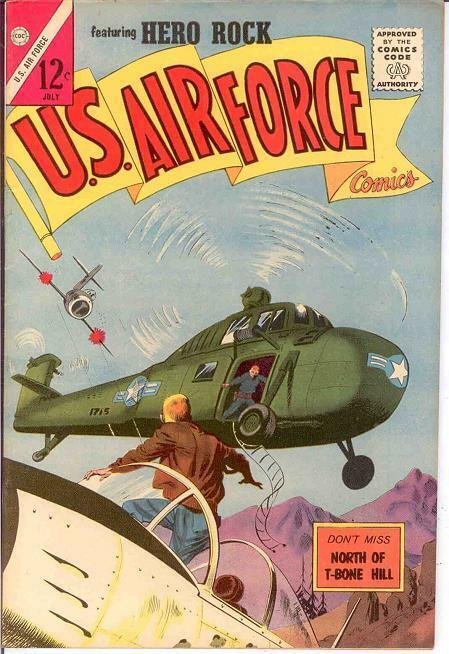 US AIR FORCE (1958-1965 CH) 28 VF-NM   July 1963 COMICS BOOK