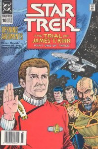 Star Trek (4th Series) #10 (Newsstand) FN ; DC | Peter David Trial of James T. K