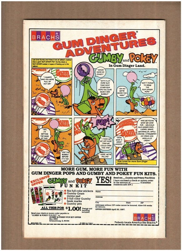 Daredevil #240 Newsstand Marvel Comics 1987 Ann Nocenti VF- 7.5