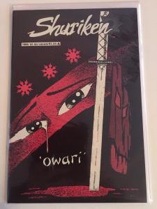 SHURIKEN  V1 #4  1985  SMALL PRESS    OWARI