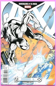 Avengers VS X-men #4 I'm With The X-men Team Variant Cover (AVX)