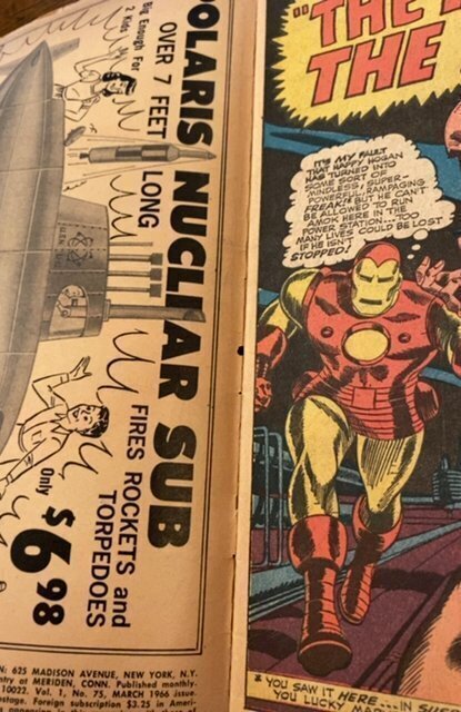 Tales of Suspense #75 (1966)the first Sharon cartet