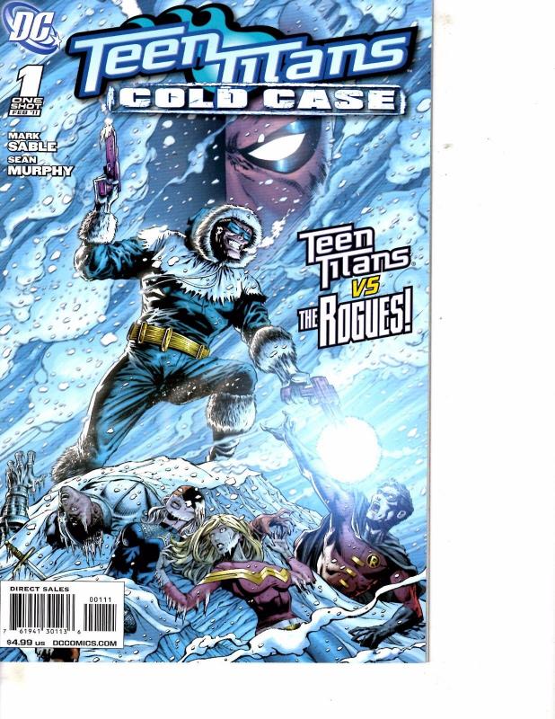 Lot Of 2 Comic Books DC Teen Titans Cold Case #1 and Annual #1  LH17