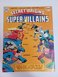Limited Collector's Edition C-39 Secret Origins Super Villains - 1975 - VF