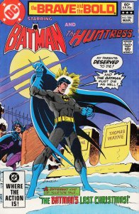 The Brave and the Bold #184 Direct Edition (1982) Huntress