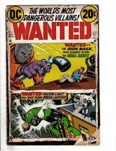 Wanted, The World's Most Dangerous Villains #5 (1973) EJ7