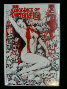 Vengeance of Vampirella #2 Variant Cover Signed by Buzz Dynamite Comics 2019