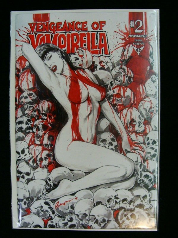 Vengeance of Vampirella #2 Variant Cover Signed by Buzz Dynamite Comics 2019