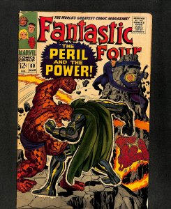 Fantastic Four #60 Doctor Doom! Stan Lee!