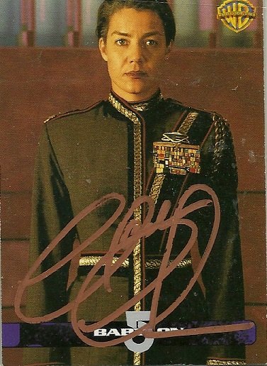 Autographed 1998 Babylon 5 Video Trading Card