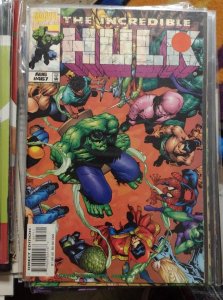 INCREDIBLE HULK  # 467  1998 marvel disney   SHE HULK NAMOR DR STRANGE