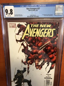 New Avengers (2007) # 27 (CGC 9.8) 1st App Of The New Ronin