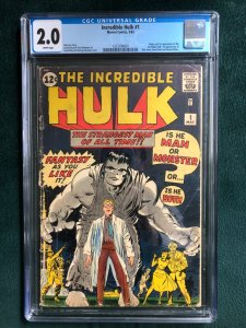 The Incredible Hulk #1 (1962)